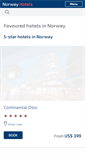 Mobile Screenshot of norway-hotel.com